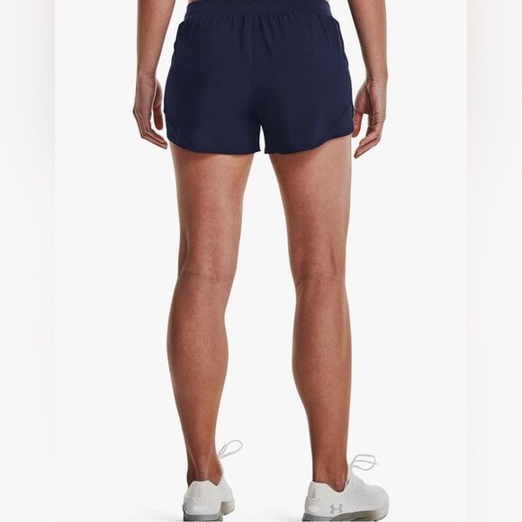 Under Armour Women's Fly by 2.0 Running Shorts NWT size 3xl Midnight - Picture 2 of 9